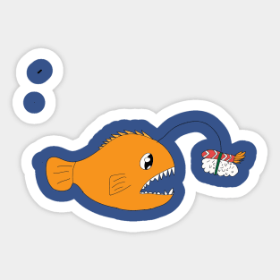 hungry Sticker